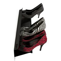 полка для обуви shoe rack 70 см чёрная в Москве