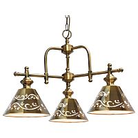 подвесная люстра arte lamp kensington a1511lm-3pb бронза в Москве