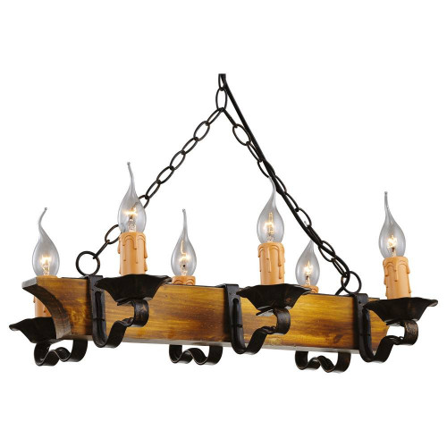 подвесная люстра arte lamp taverna a9525lm-6br в Москве