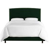 кровать двуспальная 160х200 зеленая everly emerald в Москве