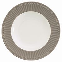 глубокая тарелка alice warm grey в Москве