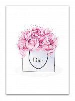постер dior peonies а3 в Москве
