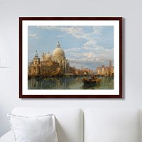 картина: santa maria della salute, venice, 1855г. в Москве