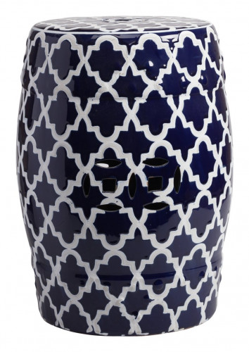 керамический столик-табурет istanbul stool dark blue в Москве