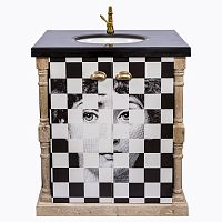 Тумба с раковиной Эксельсиор Нуар Fornasetti