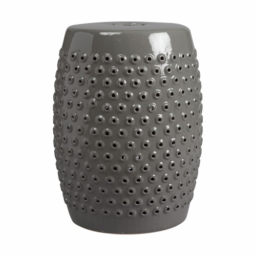 керамический столик-табурет cutwork garden stool серый в Москве