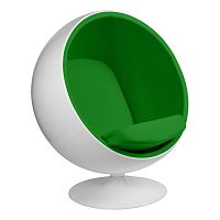 кресло eero aarnio style ball chair зеленое в Москве