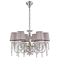 подвесная люстра crystal lux alegria sp6 silver-brown в Москве