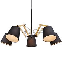 подвесная люстра arte lamp pinoccio a5700lm-5bk в Москве