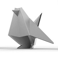 держатель для колец origami птица хром в Москве