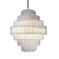люстра vittoria 12 gold от delight collection прозрачная/золото в Москве