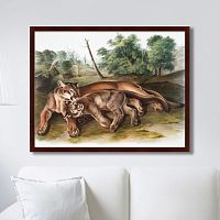 картина: the cougar, 1850г. в Москве