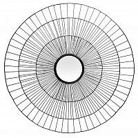 зеркало-солнце черное диаметр 102 см в Москве