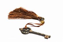 подхват для штор key with tassel brown в Москве