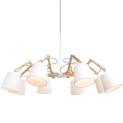 подвесная люстра arte lamp pinoccio a5700lm-8wh в Москве