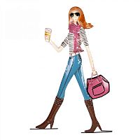декоративное настенное панно business girl в Москве