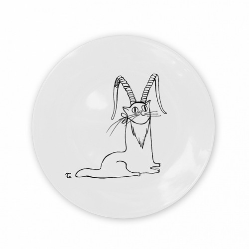 тарелка кот-козерог в Москве