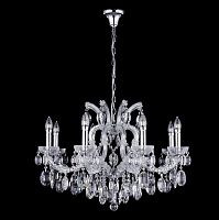 подвесная люстра crystal lux hollywood sp8 chrome в Москве