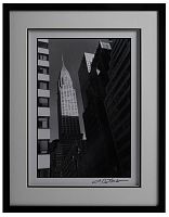 постер с паспарту в раме chrysler building в Москве
