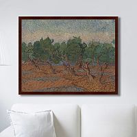 картина: olive grove, 1889г. в Москве