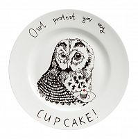 тарелка owl protect you my cup cake в Москве