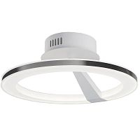 потолочный светодиодный светильник idlamp jenevra 397/40-ledwhitechrome в Москве