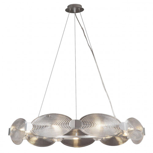 подвесная люстра maytoni houston mod022pl-09s серебро в Москве