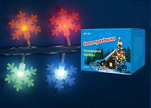 светодиодная гирлянда «снежинки-3» 700см (07936) uniel uld-s0700-050/dta multi ip20 snowflakes-3 в Москве