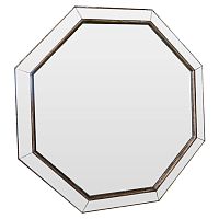 зеркало серебряное венецианское восьмиугольное большое octagon в Москве