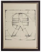 постер для интерьера в раме йена drafting symbols в Москве