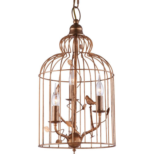 подвесная люстра arte lamp gabbia a1865sp-3bg в Москве