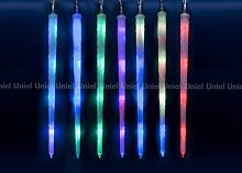 занавес светодиодный уличный «сосульки» 300см (11126) uld-e3005-210/dtk rgb ip44 frosted icicle в Москве