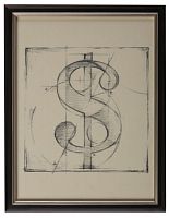 постер для интерьера в раме доллар drafting symbols в Москве