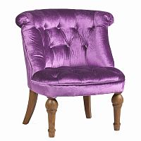 кресло sophie tufted slipper chair лиловое в Москве