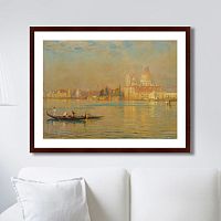 картина: venice lagoon, 1899г. в Москве
