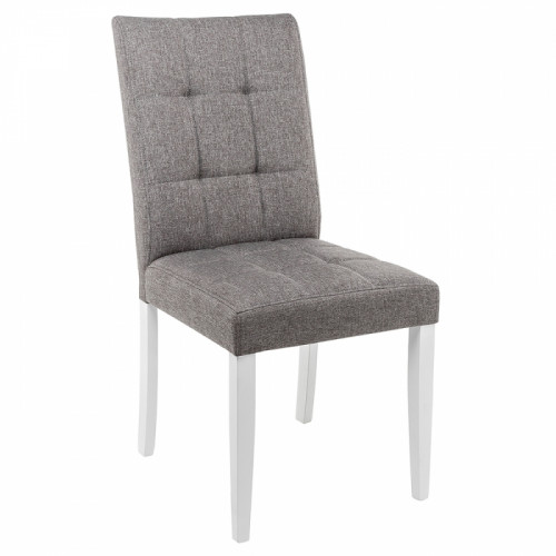 стул деревянный madina white / fabric pebble в Москве