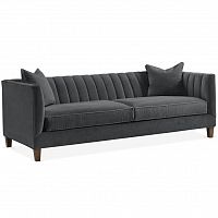 диван penelope sofa прямой серый в Москве