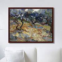 картина: olive trees, 1889г. в Москве