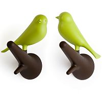 вешалки настенные sparrow 2 шт. коричневые-зеленые в Москве