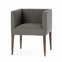 кресло penelope dining chair серое в Москве