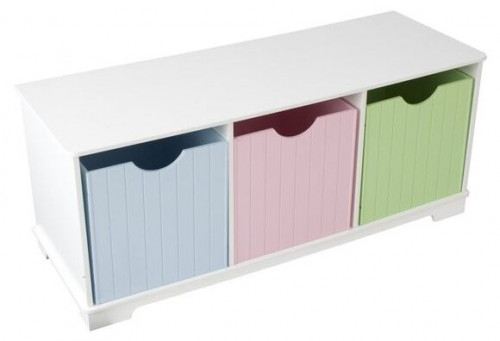 скамья kidkraft storage bench pastel (14565) в Москве