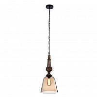 подвесной светильник crystal lux deco sp1 a amber в Москве