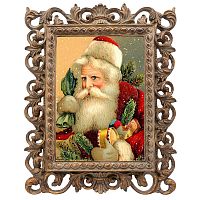 репродукция старинной рождественской гравюры with presents в Москве