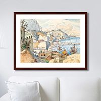 картина: a view of capri, 1927г. в Москве