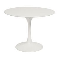 стол журнальный eero saarinen style tulip table белый в Москве