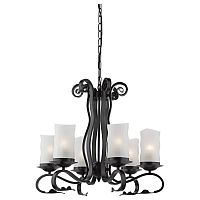 подвесная люстра arte lamp scroll a7915lm-6bk в Москве