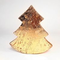 украшение новогоднее ель золотая golden tree, 23х23х2,5 см в Москве