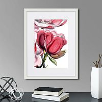 картина: himalaya plants pink-flower on white i, 1869г. в Москве