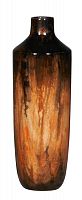 ваза деревянная объемная с узким горлышком 37 см colors в Москве