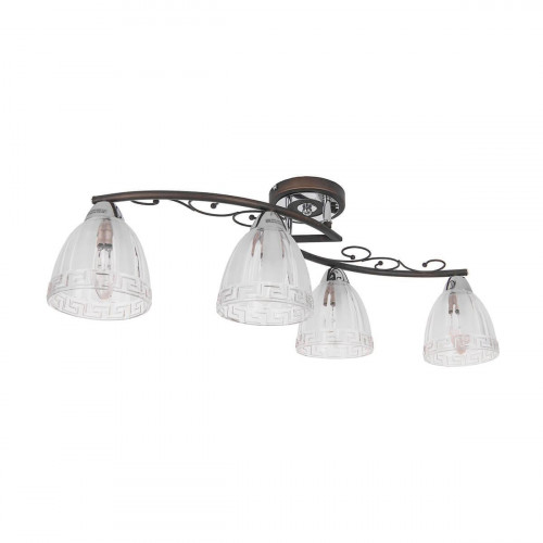 потолочная люстра idlamp nield 232/4pf-blackchrome в Москве